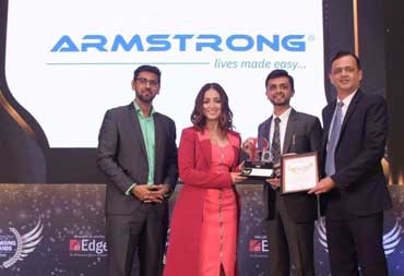 Armstrong recognised as Promising Brand by The Economic Times